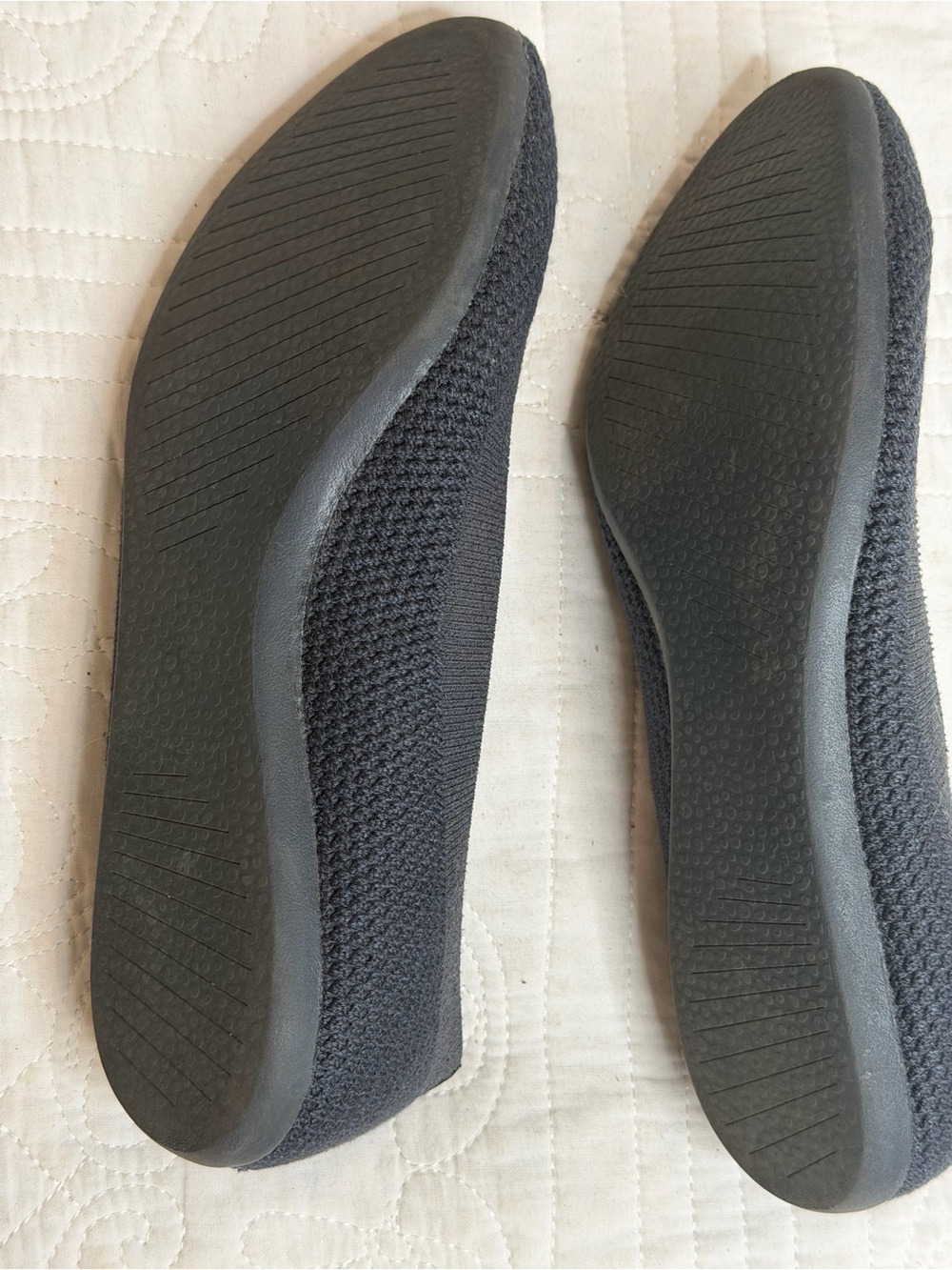 Allbirds Women's Tree Breezer Knit Ballet Flats Navy Blue Size 7.5 - Picture 7 of 8